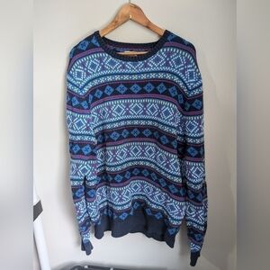 Levi’s Vintage Knit Knitted Round Neck Pullover Ugly Christmas Sweater Sz XL